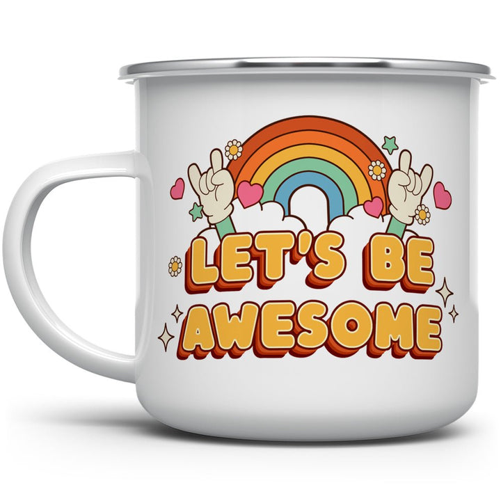 Let's Be Awesome Camp Mug - Loftipop