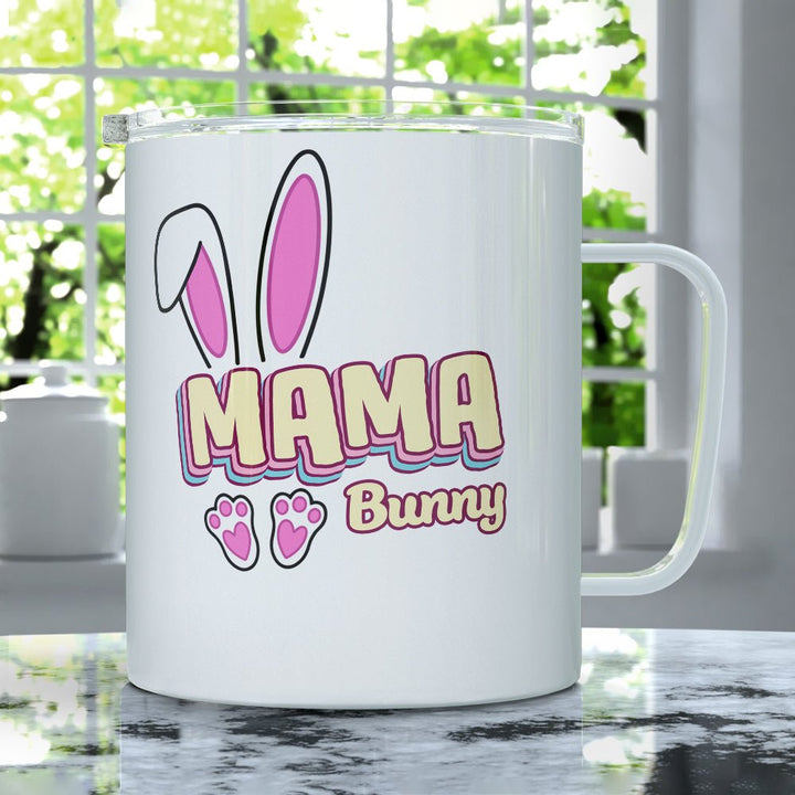 Mama Bunny Insulated Travel Mug - Loftipop