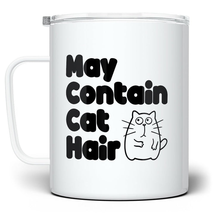 May Contain Cat Hair Insulated Travel Mug - Loftipop