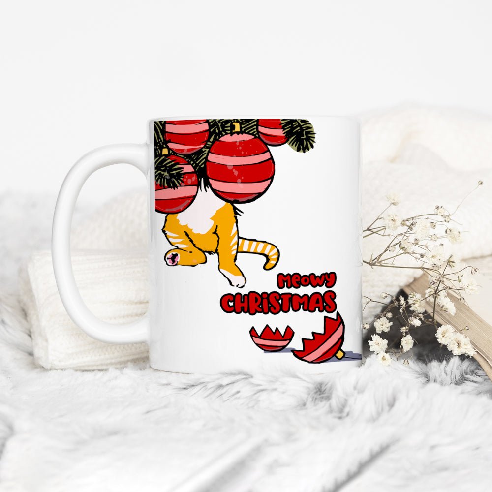 Meowy Christmas Mug - Loftipop