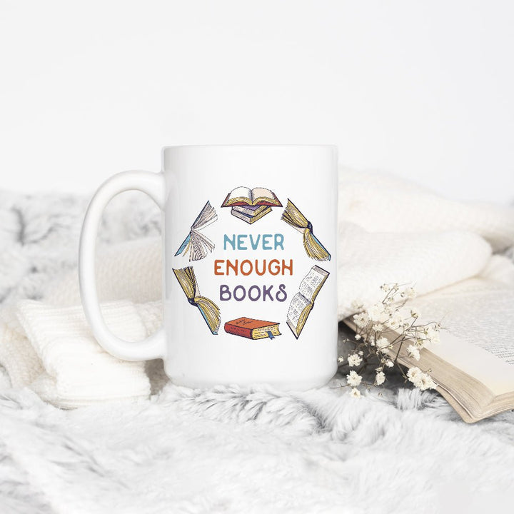 Never Enough Books Mug - Loftipop