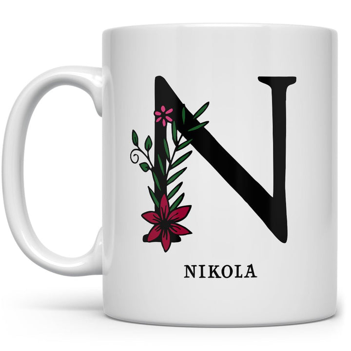 Personalized Name and Initial Mug - Loftipop