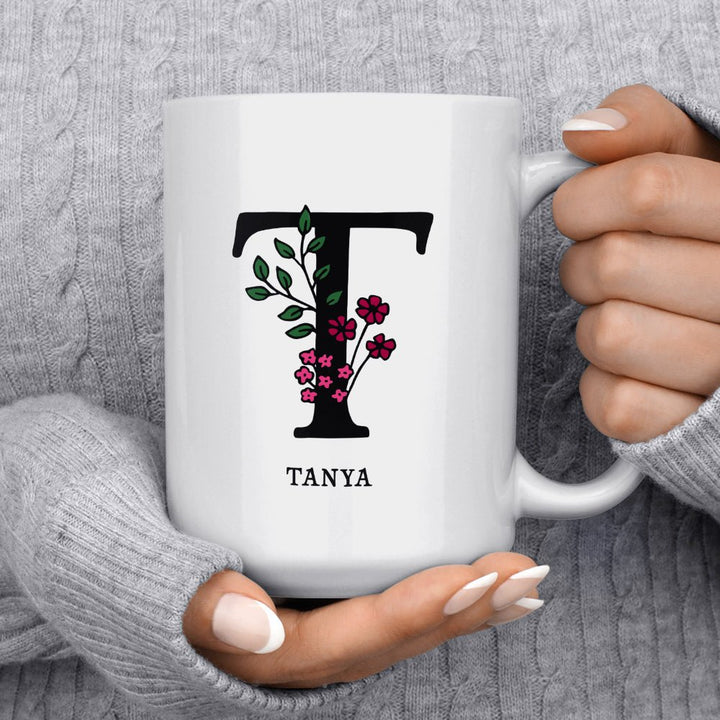 Personalized Name and Initial Mug - Loftipop