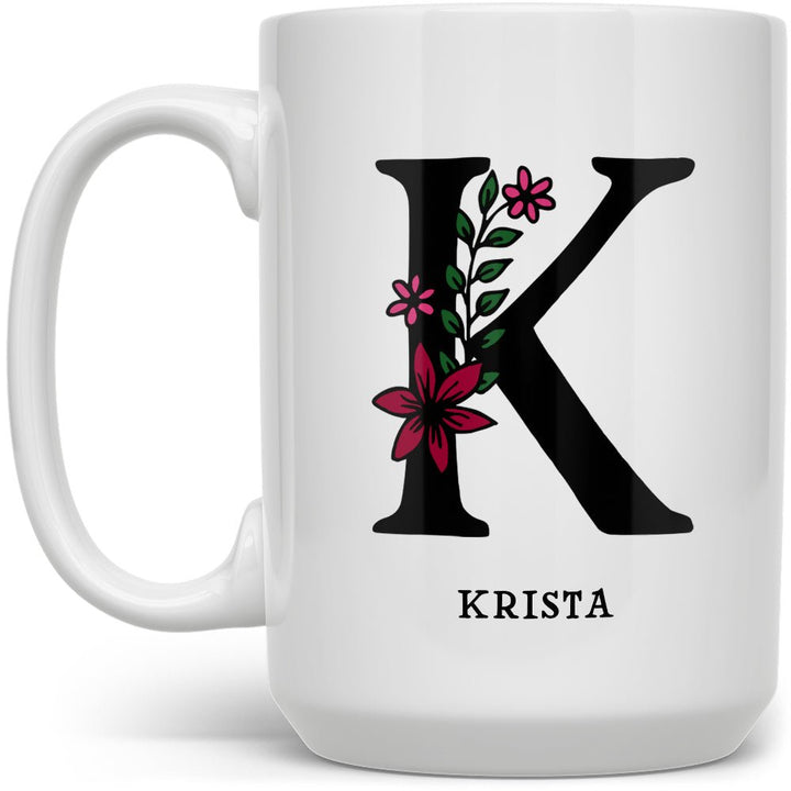 Personalized Name and Initial Mug - Loftipop