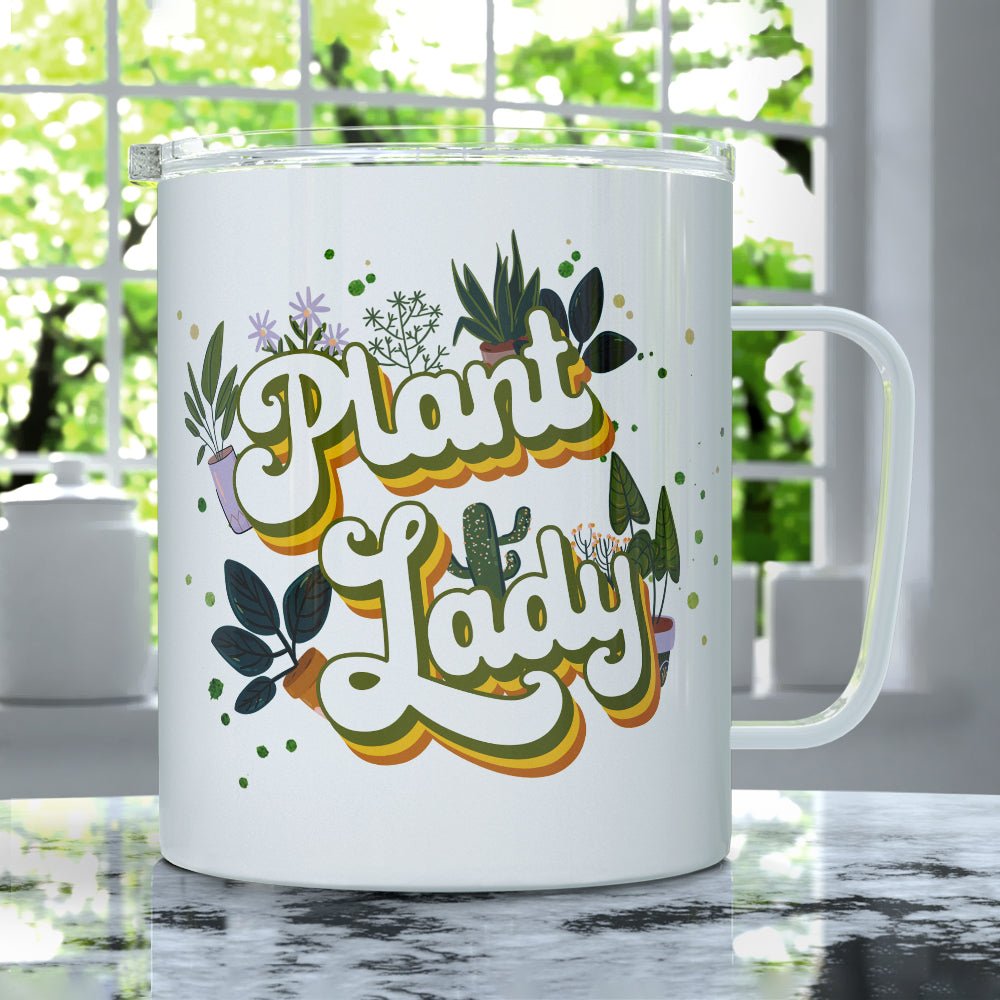 Plant Lady Insulated Travel Mug - Loftipop