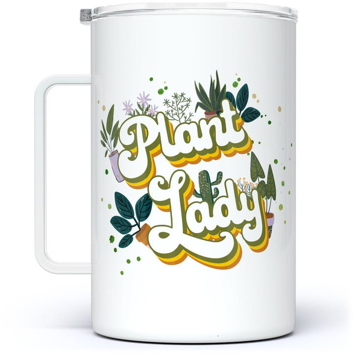 Plant Lady Insulated Travel Mug - Loftipop