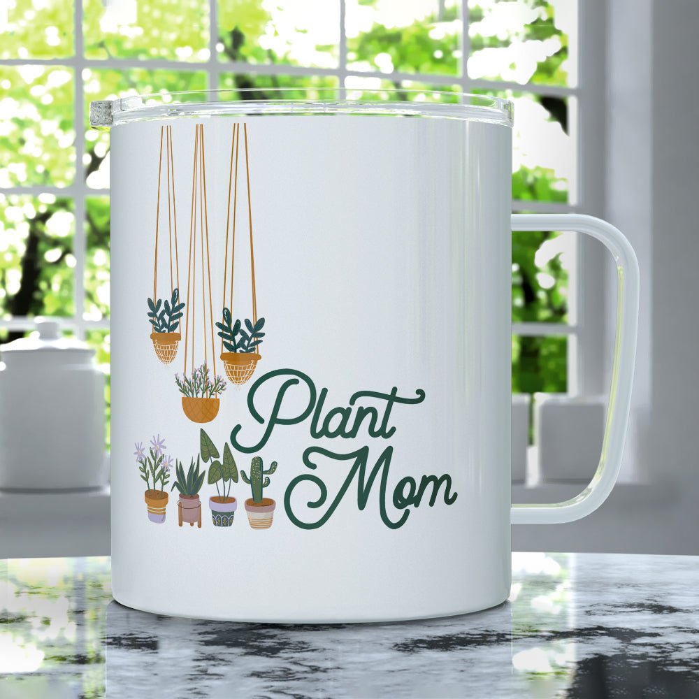 Plant Mom Insulated Travel Mug - Loftipop