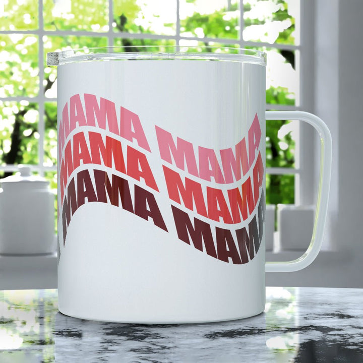 Retro Mama Insulated Travel Mug - Loftipop