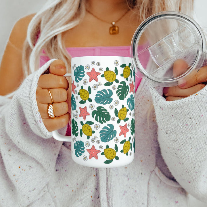 Sea Turtle Insulated Travel Mug - Loftipop