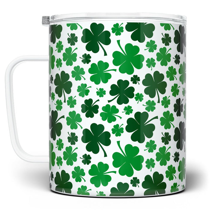 Shamrock Insulated Travel Mug - Loftipop