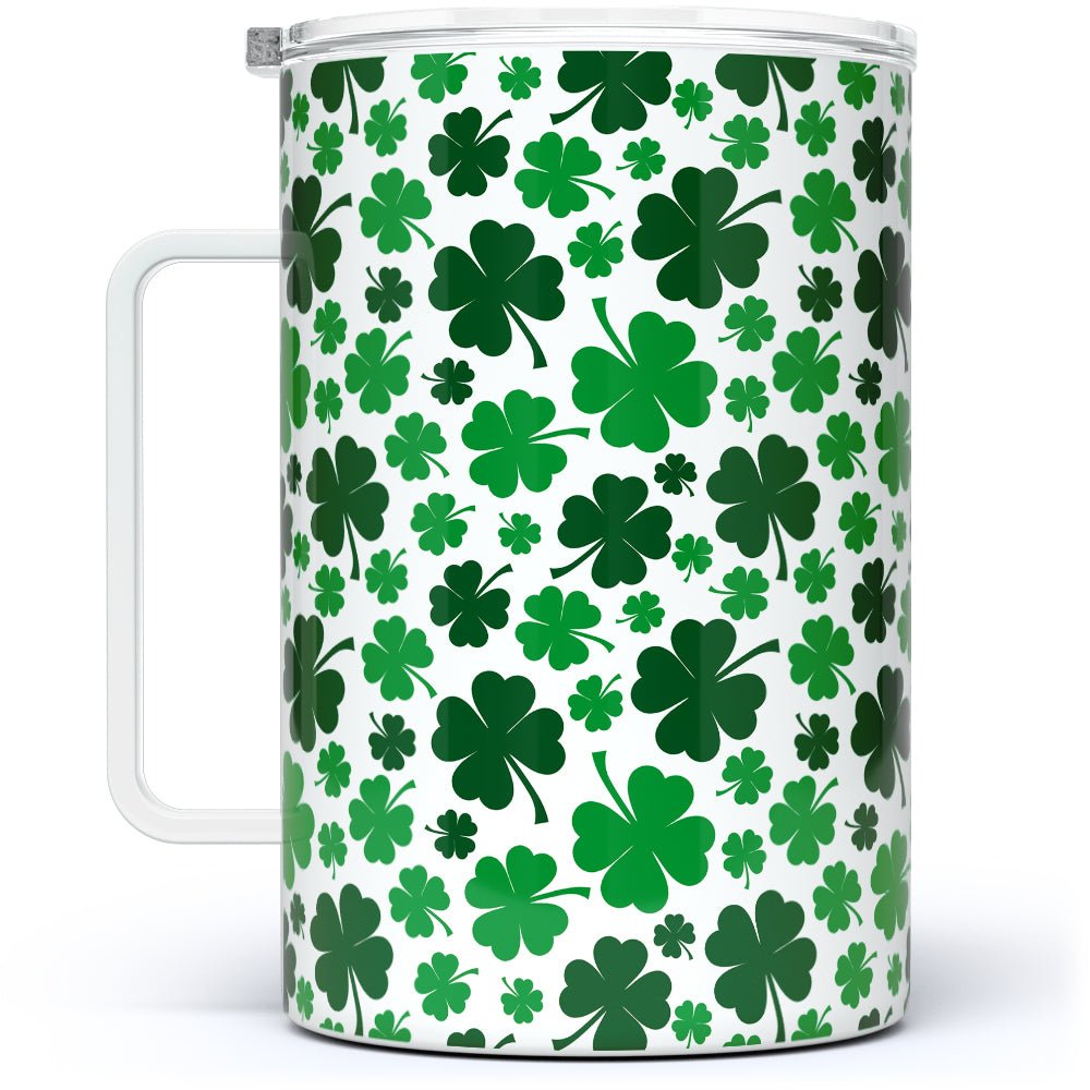 Shamrock Insulated Travel Mug - Loftipop