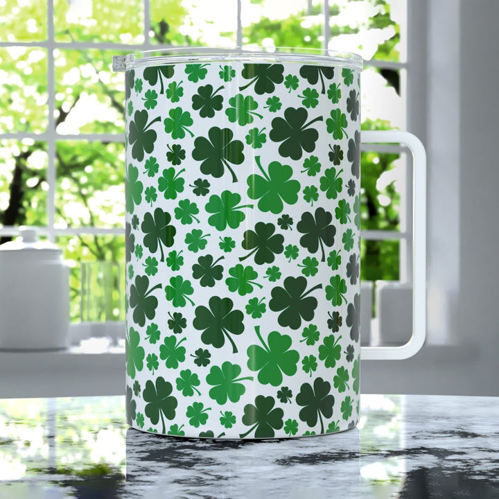 Shamrock Insulated Travel Mug - Loftipop