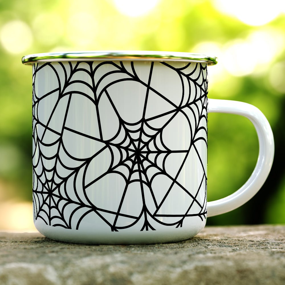 Spiderweb Camp Mug - Loftipop