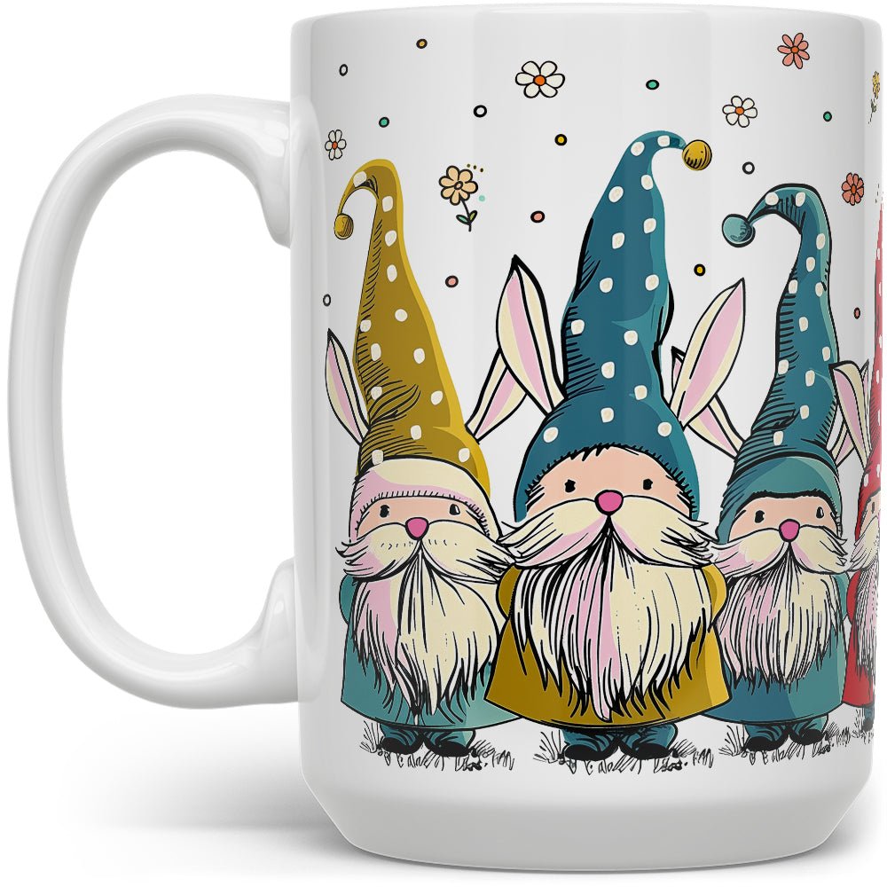 Spring Gnome Bunnies Mug - Loftipop