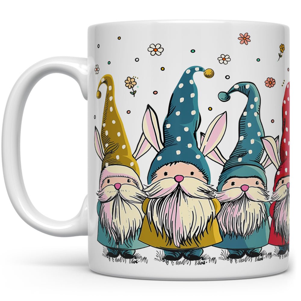 Spring Gnome Bunnies Mug - Loftipop