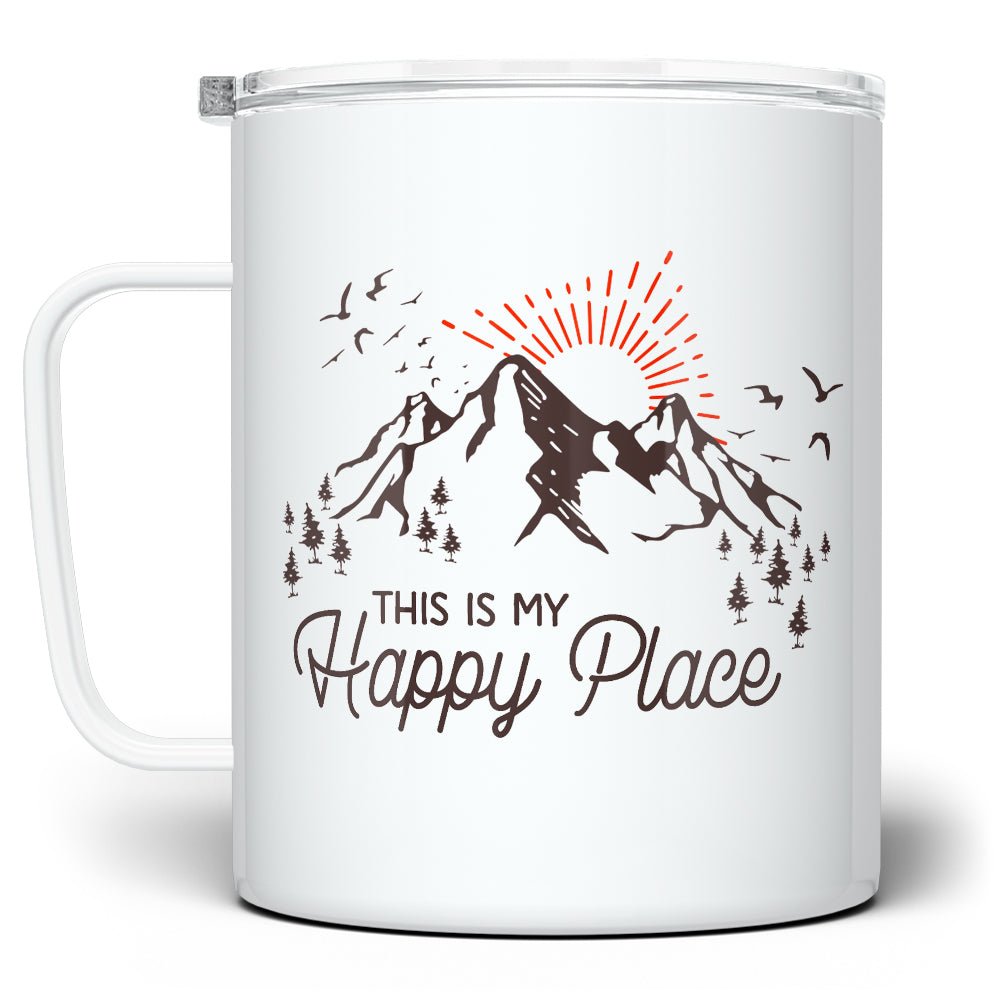 This is My Happy Place Insulated Travel Mug - Loftipop