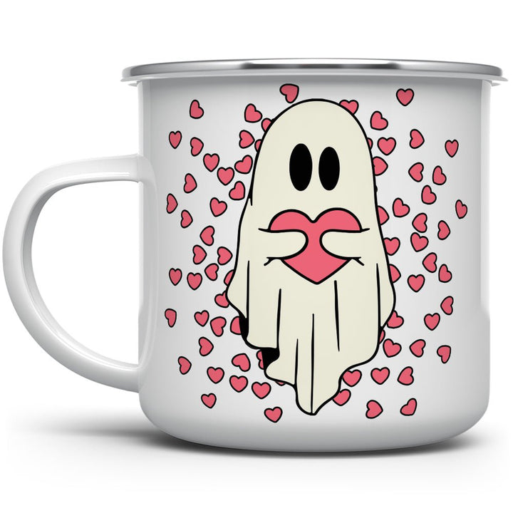 Valentine Ghost Camp Mug - Loftipop