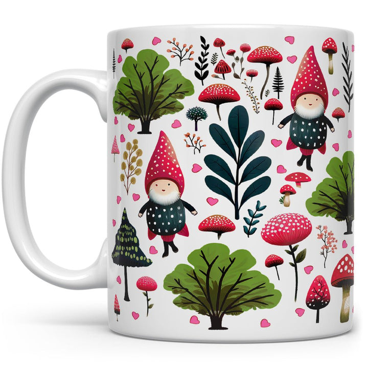 Valentine Woodland Gnome Mug - Loftipop