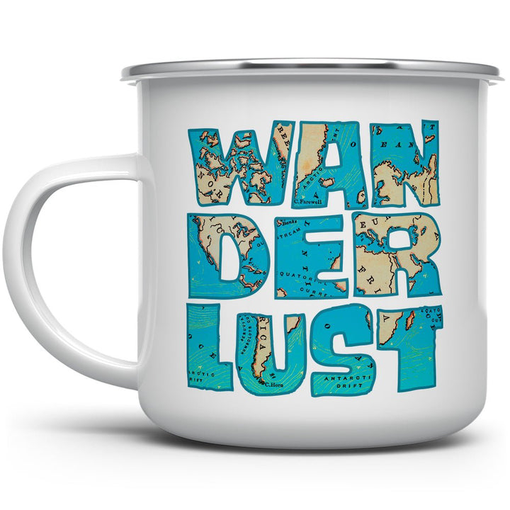 Wanderlust Camp Mug - Loftipop