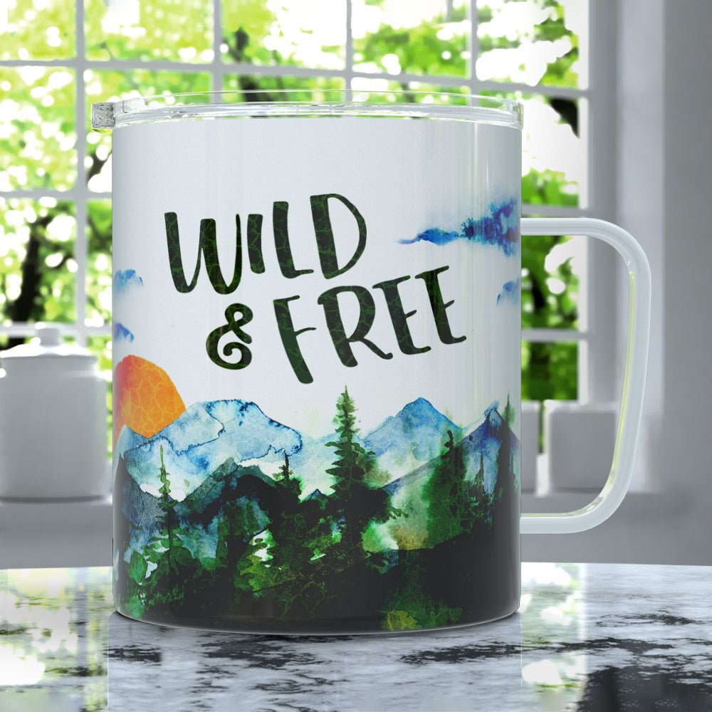 Wild & Free Insulated Travel Mug - Loftipop