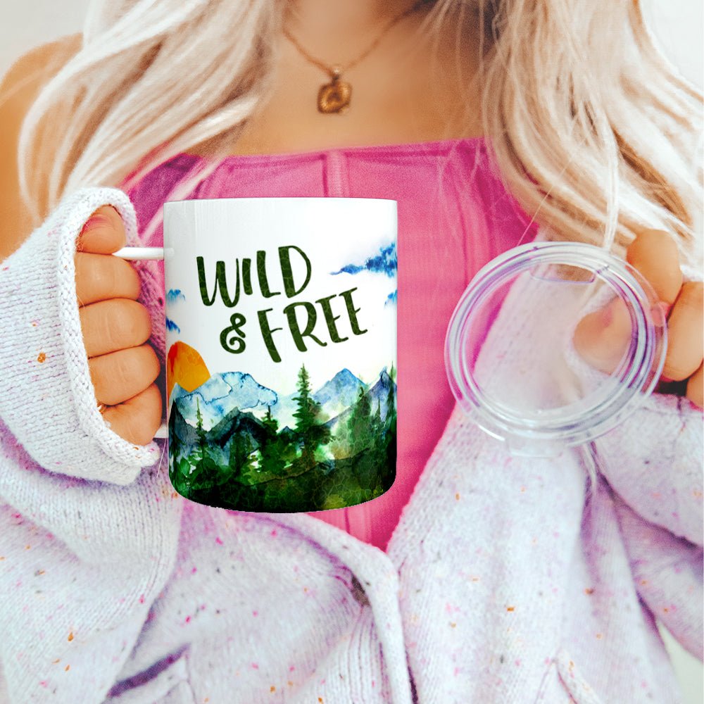 Wild & Free Insulated Travel Mug - Loftipop