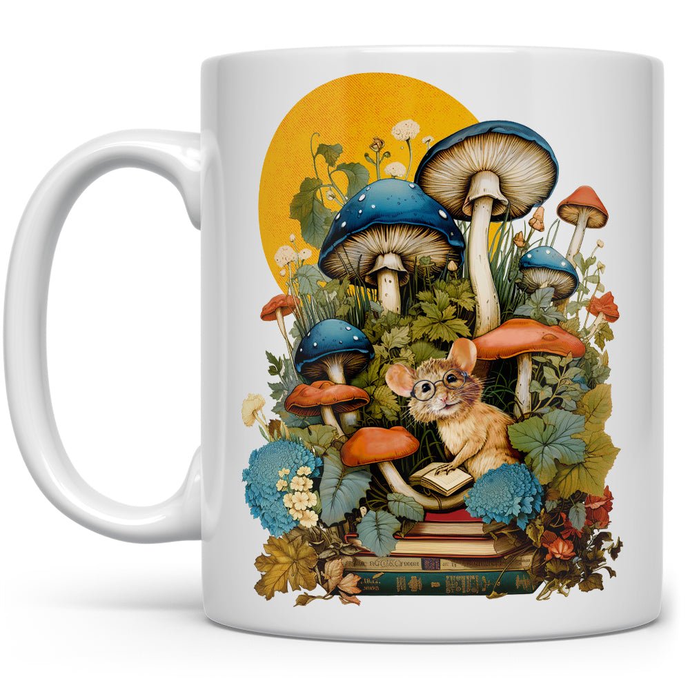 Woodland Book Mouse Mug - Loftipop