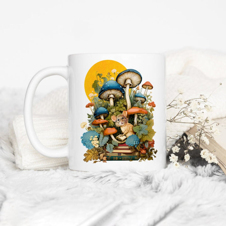 Woodland Book Mouse Mug - Loftipop