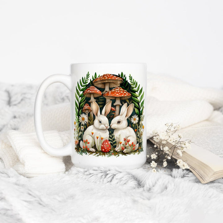 Woodland Bunnies Mug - Loftipop