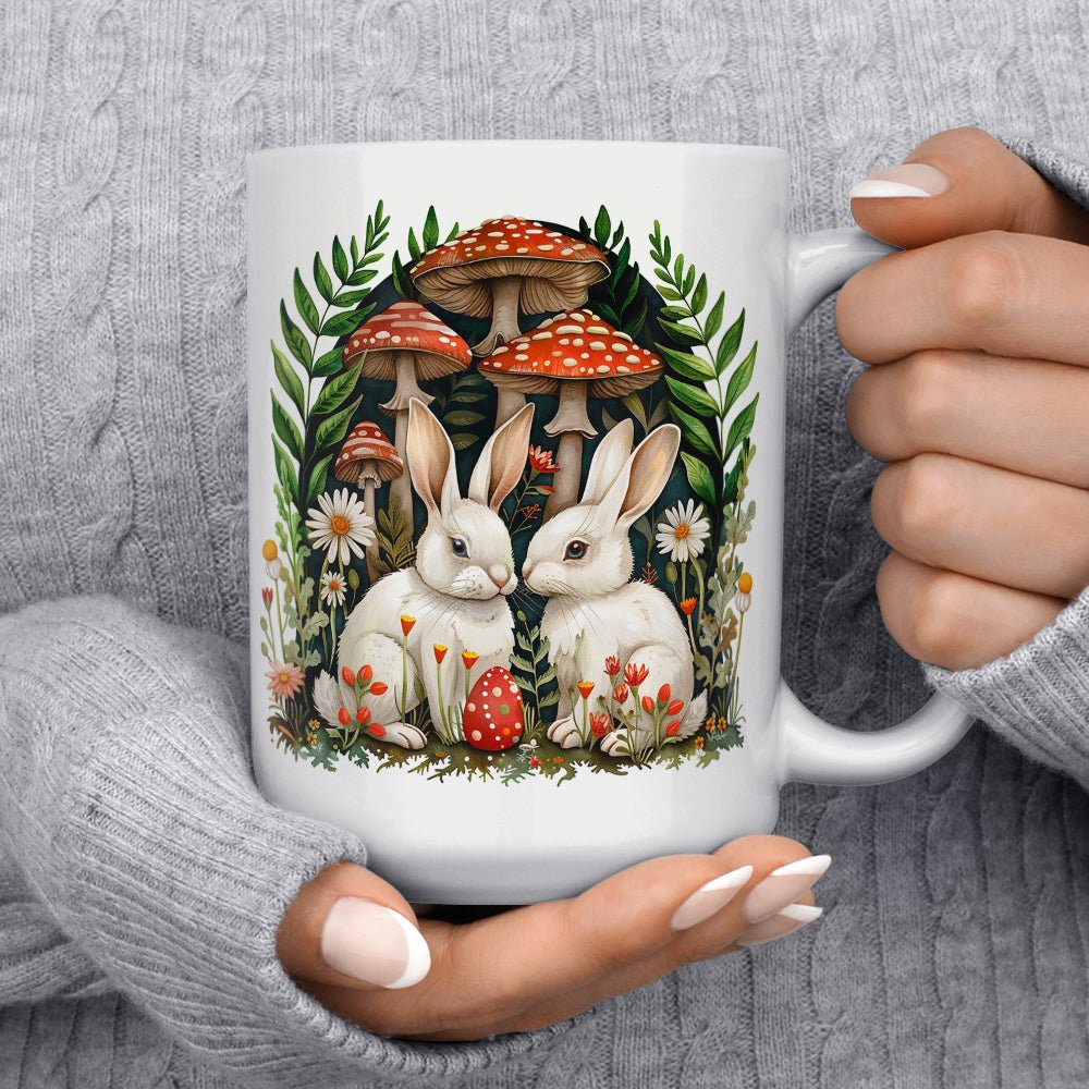 Woodland Bunnies Mug - Loftipop