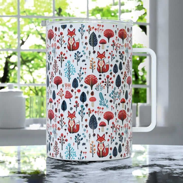 Woodland Forest Fox Insulated Travel Mug - Loftipop