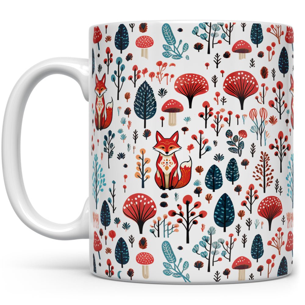 Woodland Forest Fox Mug - Loftipop