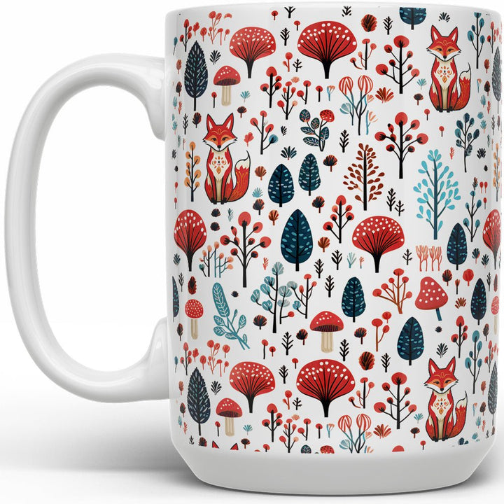 Woodland Forest Fox Mug - Loftipop